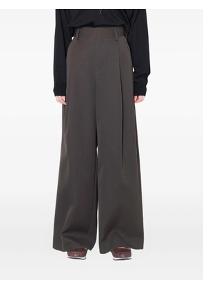 Kolor pleated plazzo pants - Grey