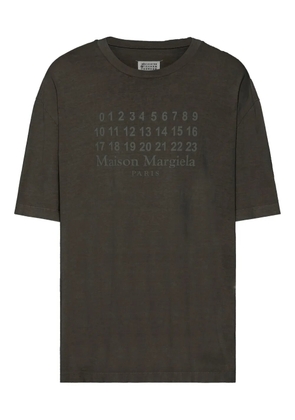 Maison Margiela print T-shirt - Grey