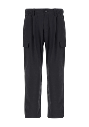 Herno pleated cargo pants - Black