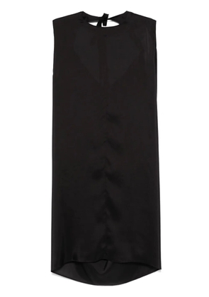 MM6 Maison Margiela silk midi dress - Black