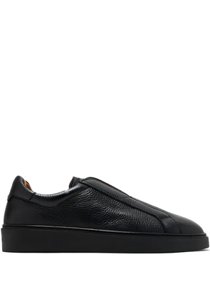 Magnanni slip-on leather sneakers - Black