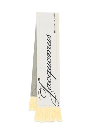 Jacquemus L'echarpe Liga scarf - Yellow