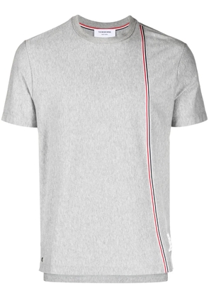 Thom Browne RWB stripe cotton T-shirt - Grey