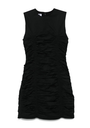 Moschino ruched sleeveless dress - Black