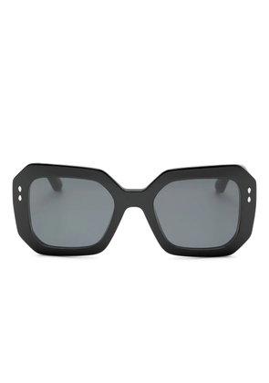 Isabel Marant Eyewear Hexagon sunglasses - Black
