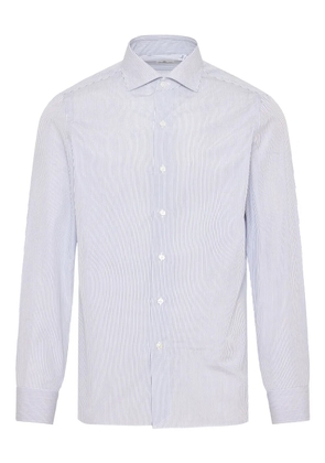 Finamore 1925 Napoli poplin shirt - Blue