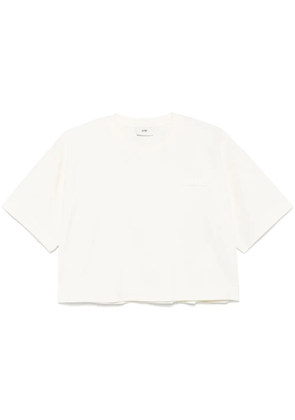 Autry cropped T-shirt - Neutrals