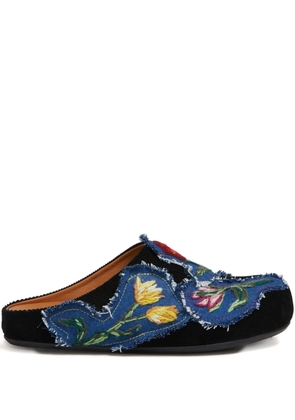 Marni floral-print sandals - Black