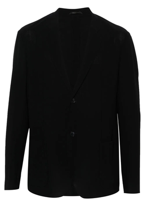 Giorgio Armani single-breasted blazer - Blue