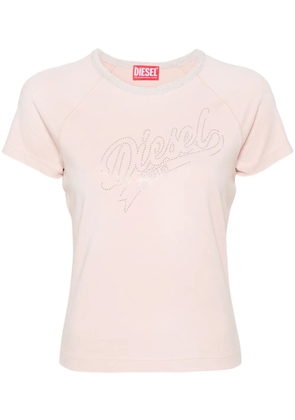 Diesel T-Vincie rhinestone-embellished T-shirt - Pink