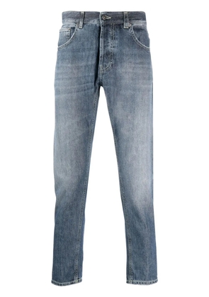 DONDUP mid-rise tapered jeans - Blue