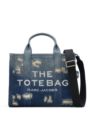 Marc Jacobs The Denim Medium Rip And Repair tote bag - Blue