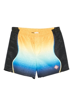 Casablanca logo swim shorts - Yellow