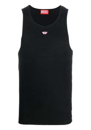 Diesel T-Lifty-D logo-embroidered tank top - Black