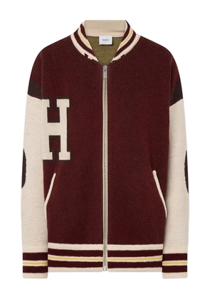 Halfboy wool bomber jacket - Red