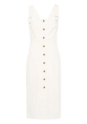 Patou denim dungaree dress - Neutrals