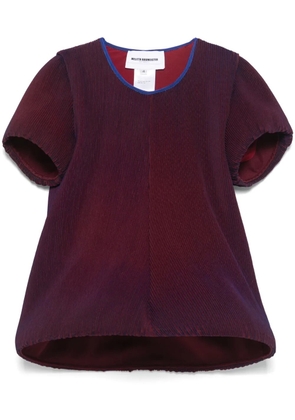 Melitta Baumeister plissé top - Blue