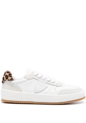 Philippe Model Paris Temple leather sneakers - White
