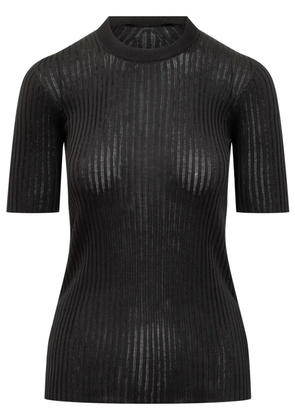 Jil Sander ribbed T-shirt - Black