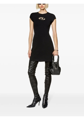 Diesel D-Angiel cut-out T-shirt minidress - Black