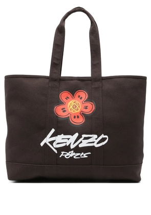 Kenzo x Futura 2000 Kenzo Utility Boke flower-print tote bag - Brown