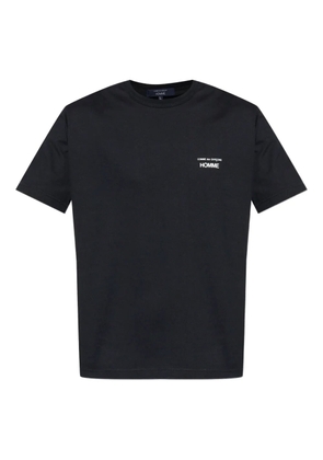 Comme des Garçons Homme logo-print cotton t-shirt - Black