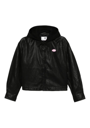 A BATHING APE® logo-patched jacket - Black