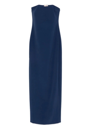 Elisabetta Franchi strapless maxi dress - Blue