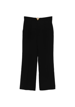 Valentino Garavani vltn straight-leg trousers - Black