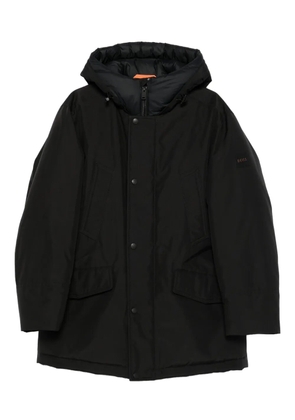 BOSS hooded padded jacket - Black