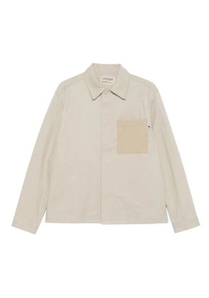 Carrer Cercs pocket twill overshirt - Neutrals