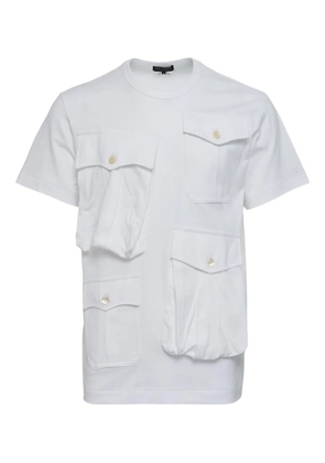 Comme des Garçons Homme Plus pocket T-shirt - White