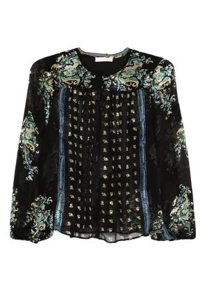 Ulla Johnson embroidered blouse - Black
