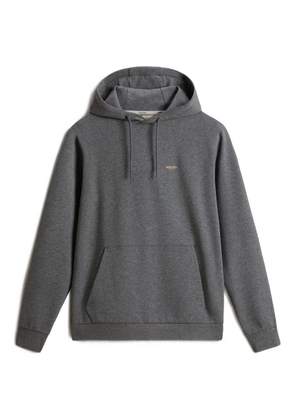 Woolrich logo interlock hoodie - Grey
