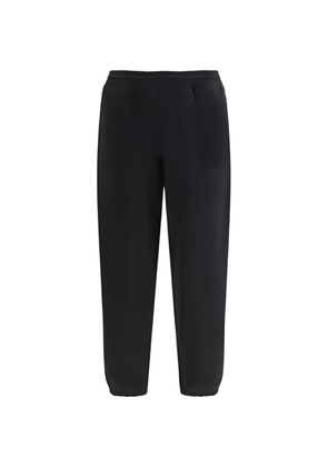 Burberry check-panel track pants - Black