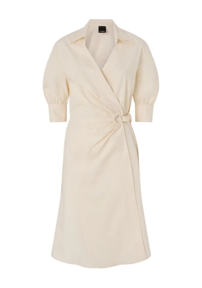 PINKO ring beige dress - Neutrals