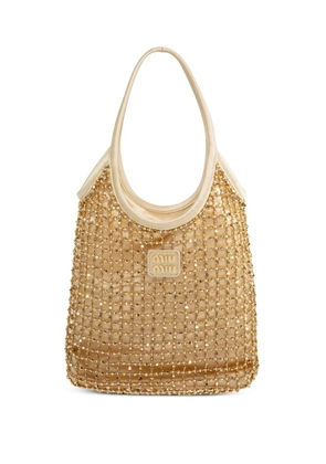 Miu Miu Ivy tote bag - Gold