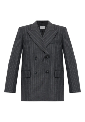 Sportmax Belford pinstripe blazer - Grey