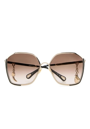 Chloé Eyewear Charms sunglasses - Gold