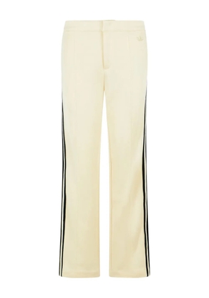 adidas side-stripe logo-detail trousers - Neutrals