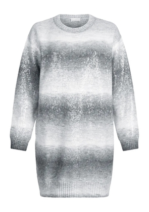 LIU JO ombre sequin knit dress - Grey
