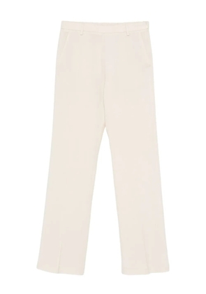 Forte Forte pleated straight-leg trousers - Neutrals
