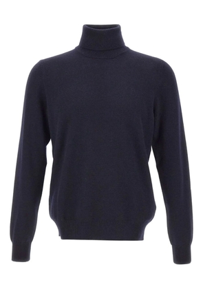 Gran Sasso ribbed turtleneck sweater - Blue