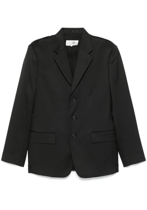MM6 Maison Margiela inside-out blazer - Black