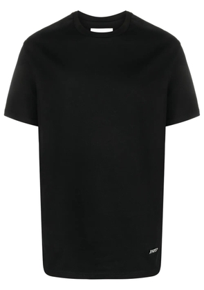 Jil Sander logo-plaque jersey-knit T-shirt - Black