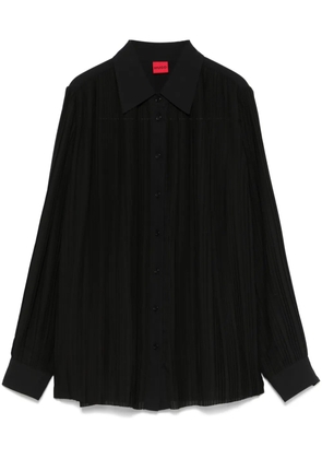 HUGO pleated shirt - Black