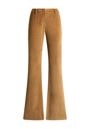 ETRO corduroy velvet trousers - Brown
