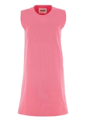 Jil Sander crew-neck minidress - Pink