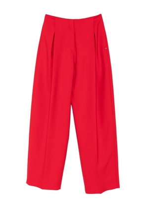 Sportmax pleated-front trousers - Red