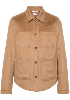 Thom Browne brushed-effect jacket